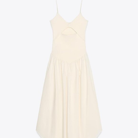 COMBINED CUT-OUT DRESS - Picture 1 of 7